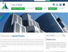 Tablet Screenshot of grand-towers.com
